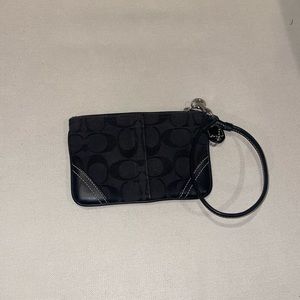 Vintage coach wristlet